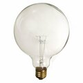American Imaginations 100W Round Clear G25 Globe Light Bulb AI-37583